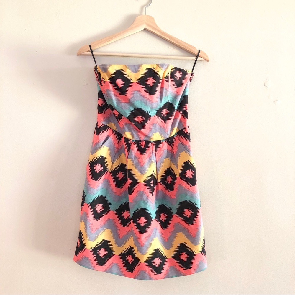 Rachel Roy strapless mini dress (S)